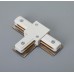 Virštinkinio bėgelio jungtis PROFILE T-CONNECTOR WHITE